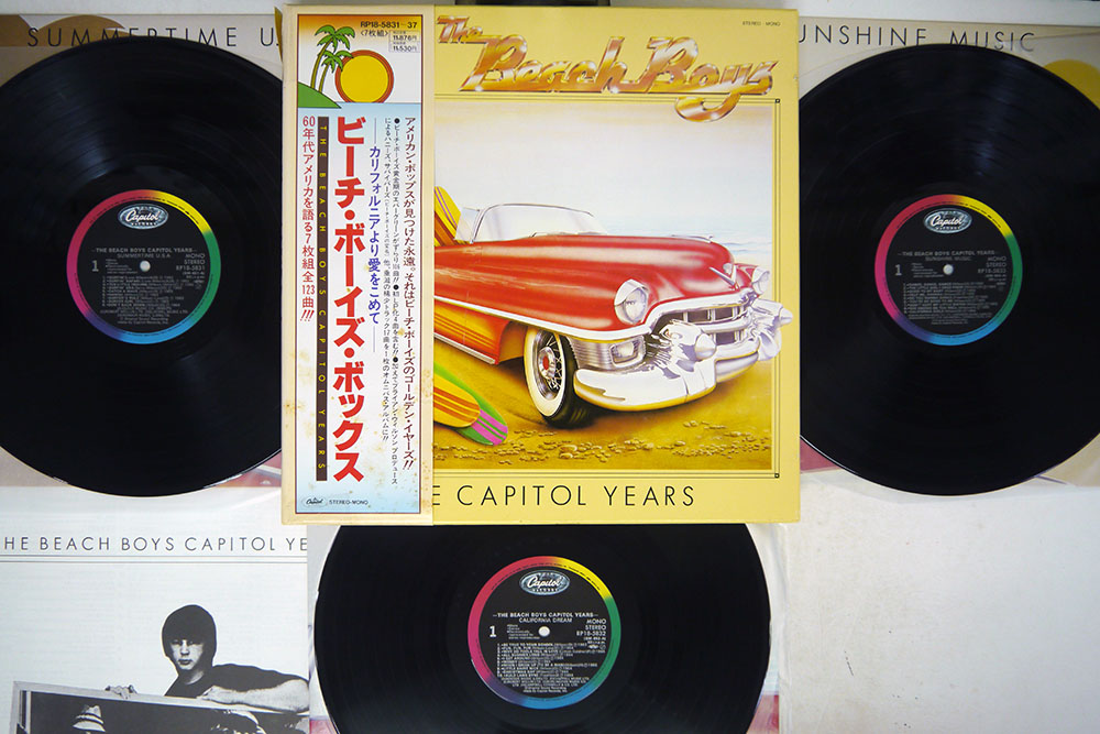 Beach Boys Capitol Years Capitol Rp18 51 37 Japan Obi Mono Vinyl 7lp Ebay Direct Shop イーベイダイレクトショップ