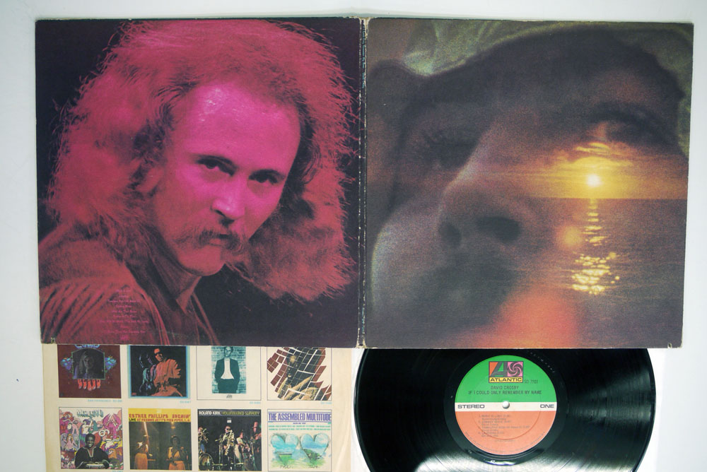 DAVID CROSBY IF I COULD ONLY REMEMBER MY NAME ATLANTIC SD7203 US VINYL LP |  eBay